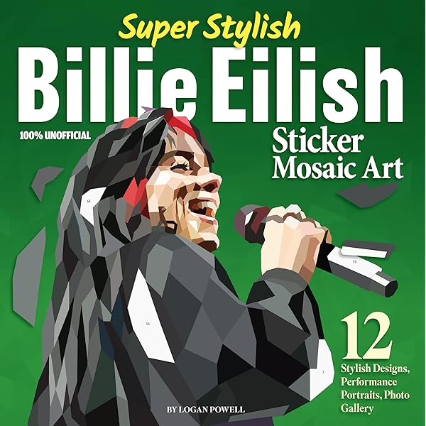 Super Stylish Billie Eilish Coloring & Activity Book